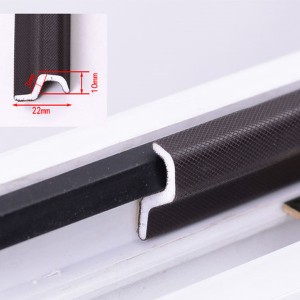 Rubber seal strip for door and window