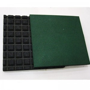 DM6001-outside playground T-Groove Rubber Tile