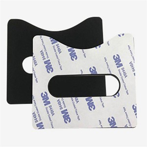 Rubber cushion with adhensive tape